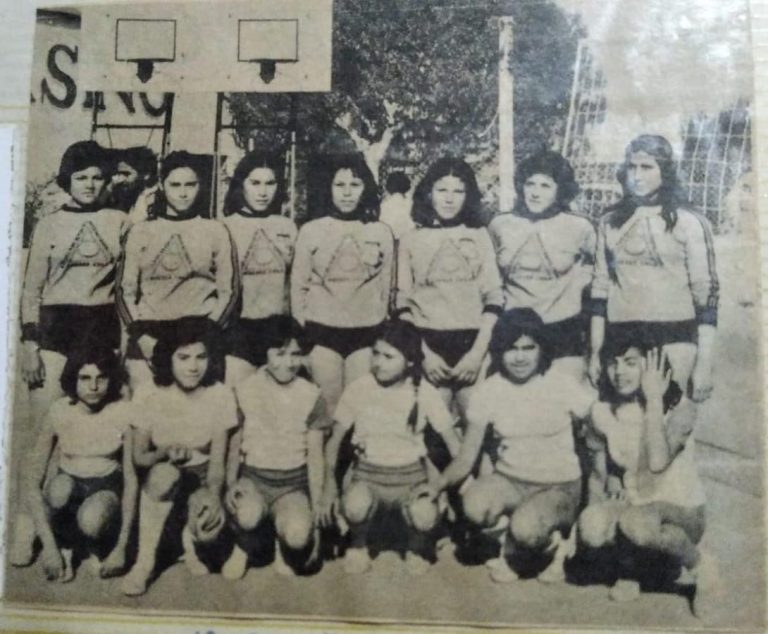 Equipo de Volleyball mujeres escuela Nº4